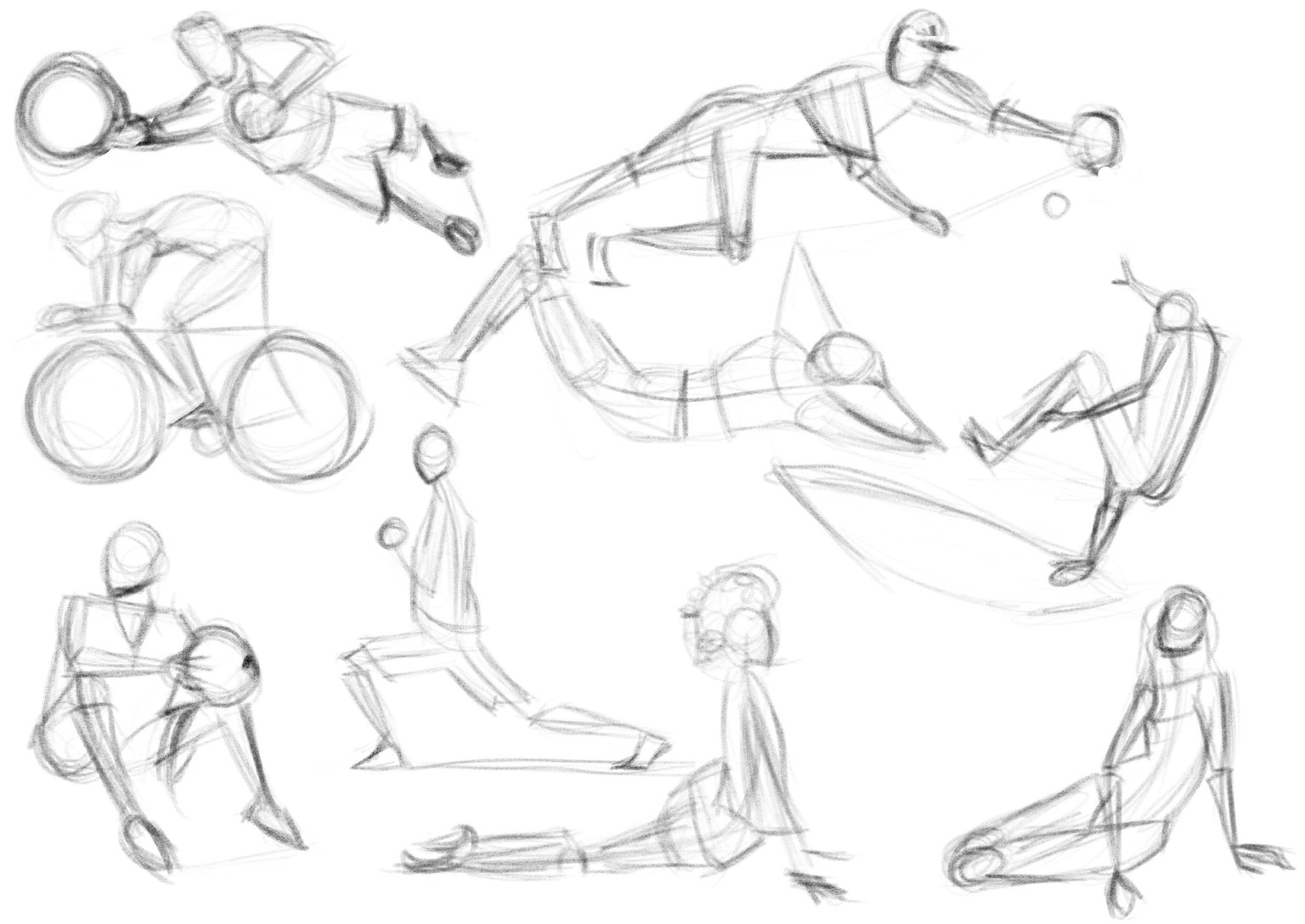 Joely H - Gesture Practice - image 1 - student project