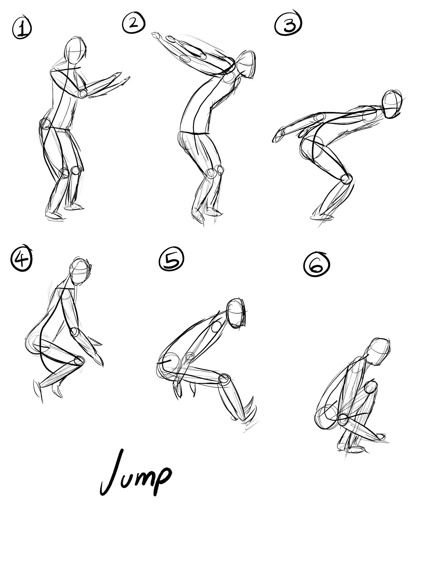 Gesture drawing - image 2 - student project