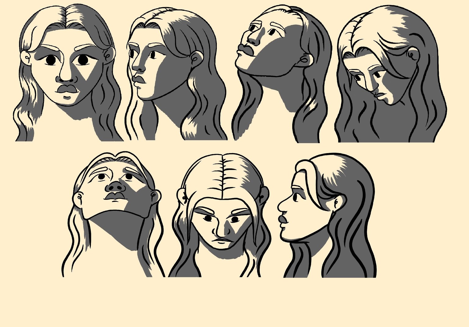 Joely H - Head Perspective - image 6 - student project