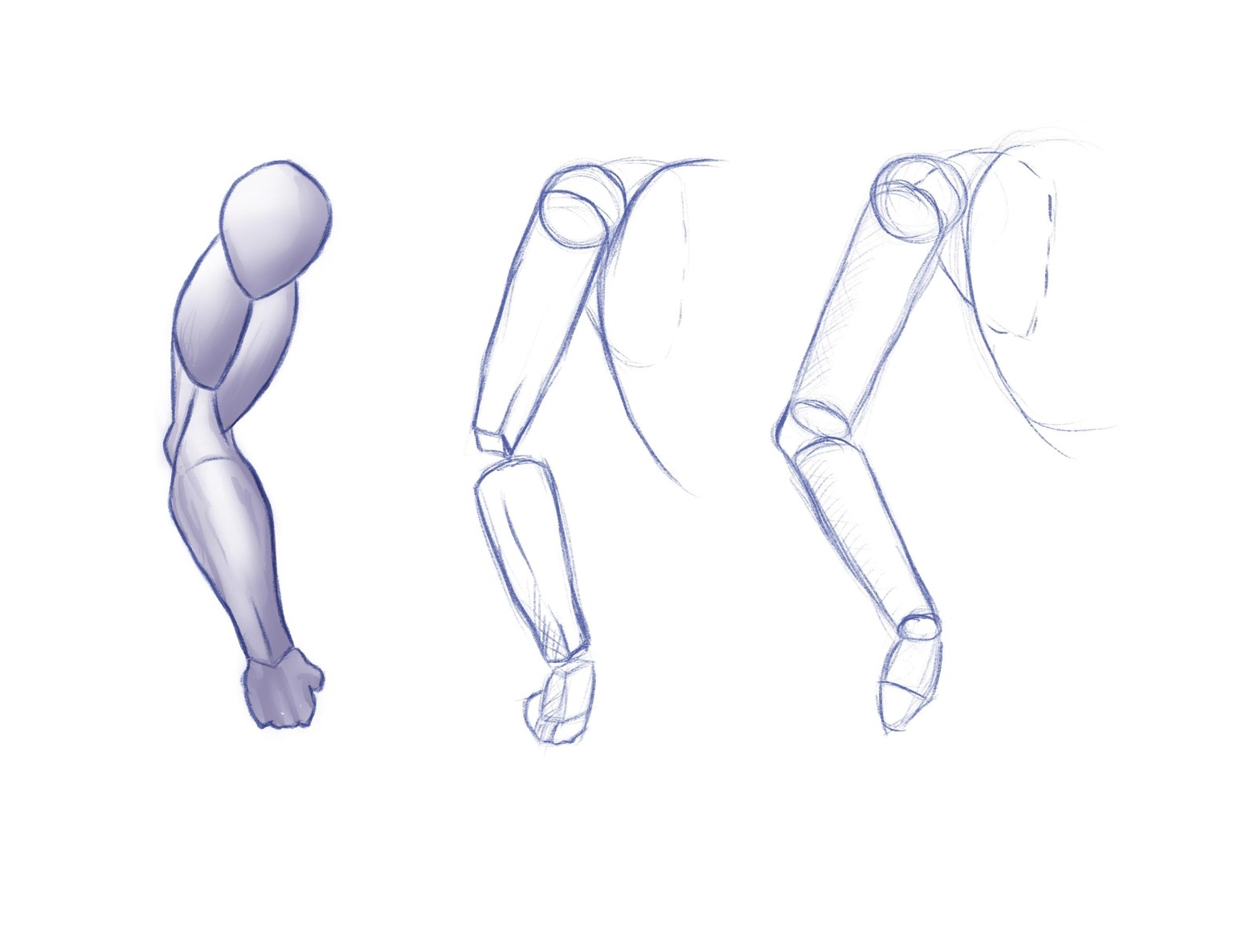 Joely H - arm drawing practice - image 2 - student project