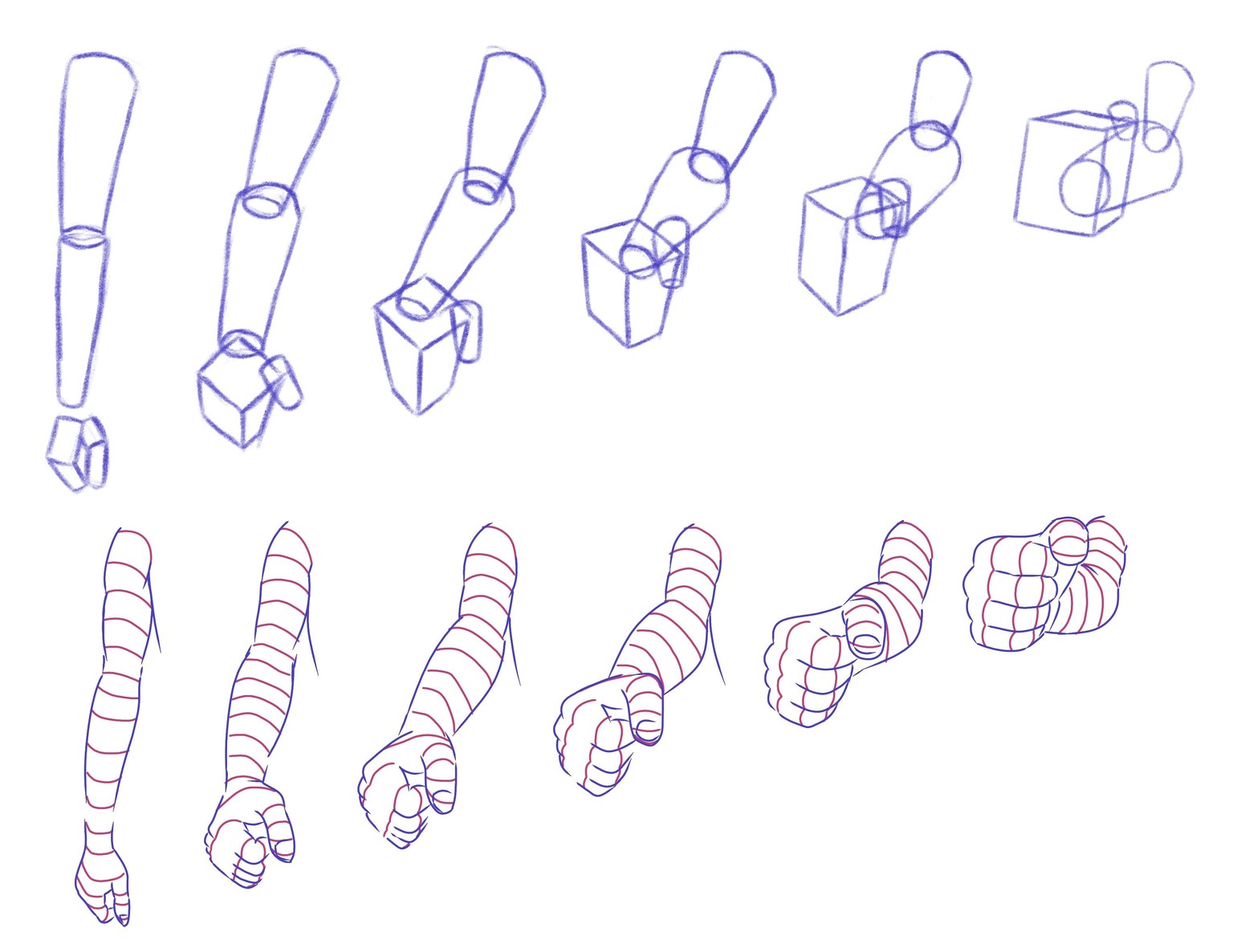 Joely H - arm drawing practice - image 1 - student project