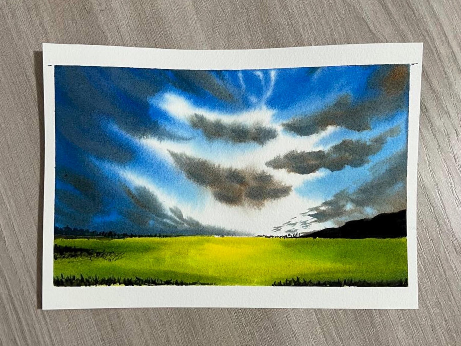 Skies and clouds - image 1 - student project