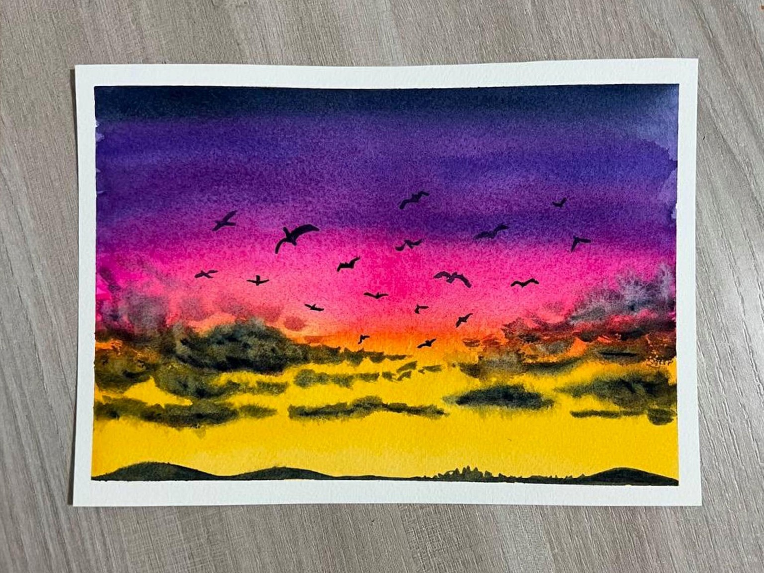 Skies and clouds - image 2 - student project