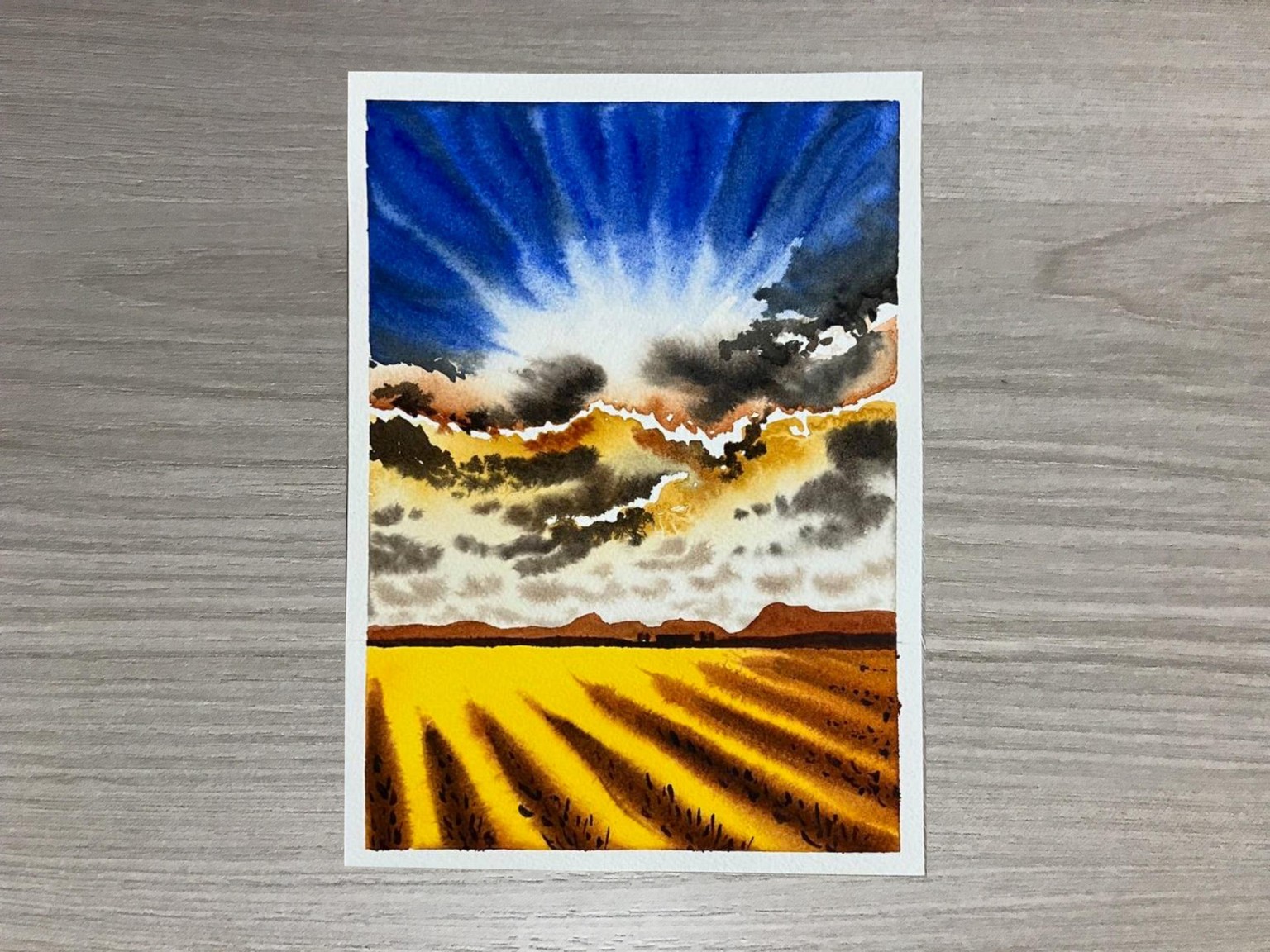 Skies and clouds - image 3 - student project
