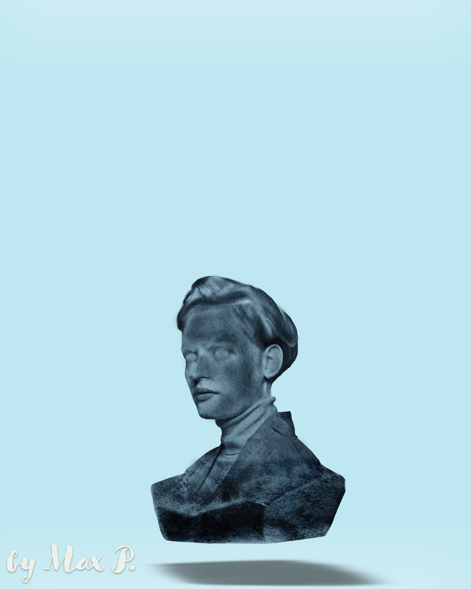 girl made of granite - image 1 - student project