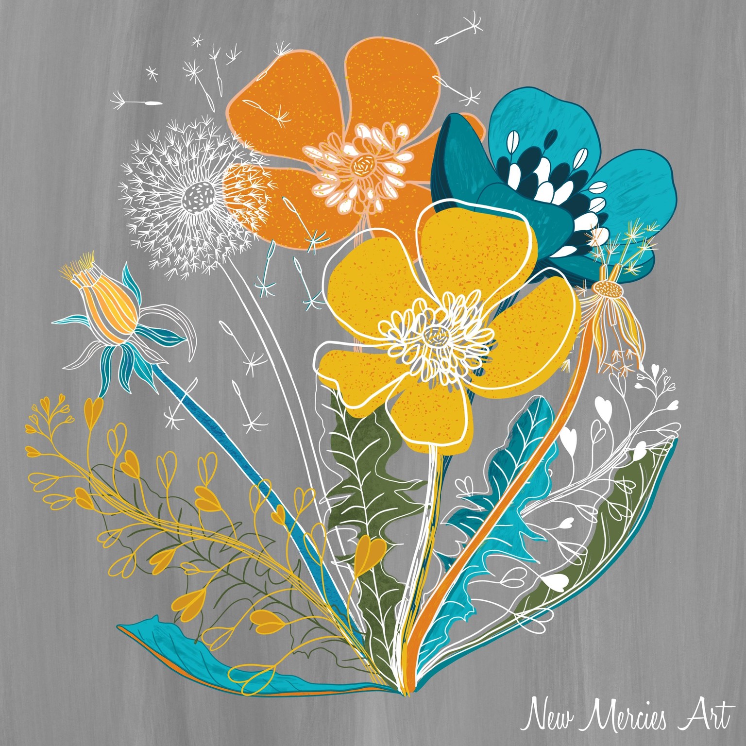 Rachel’s wildflowers - image 1 - student project