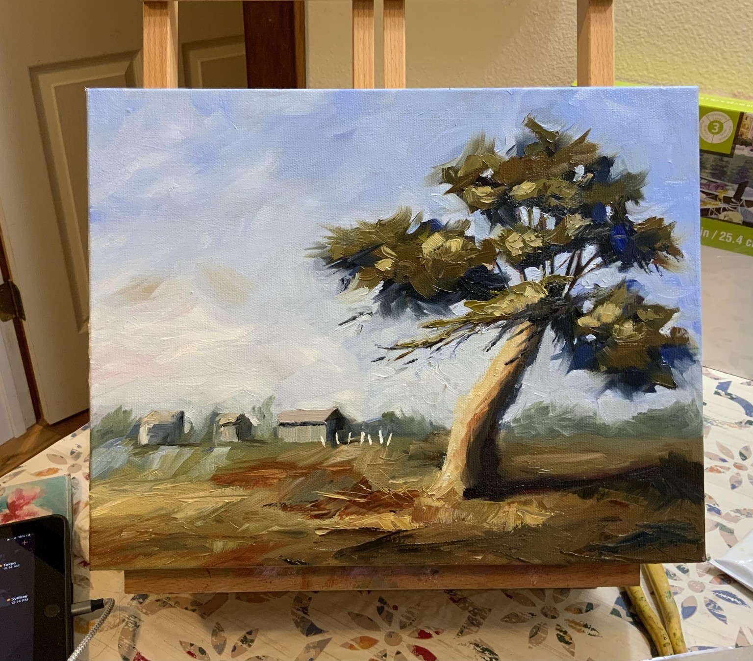 Rachel’s Tree Oil Painting - image 1 - student project