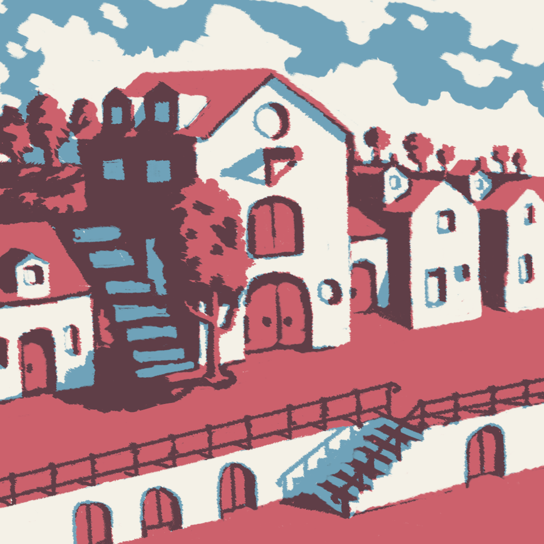 Warehouse town - image 1 - student project