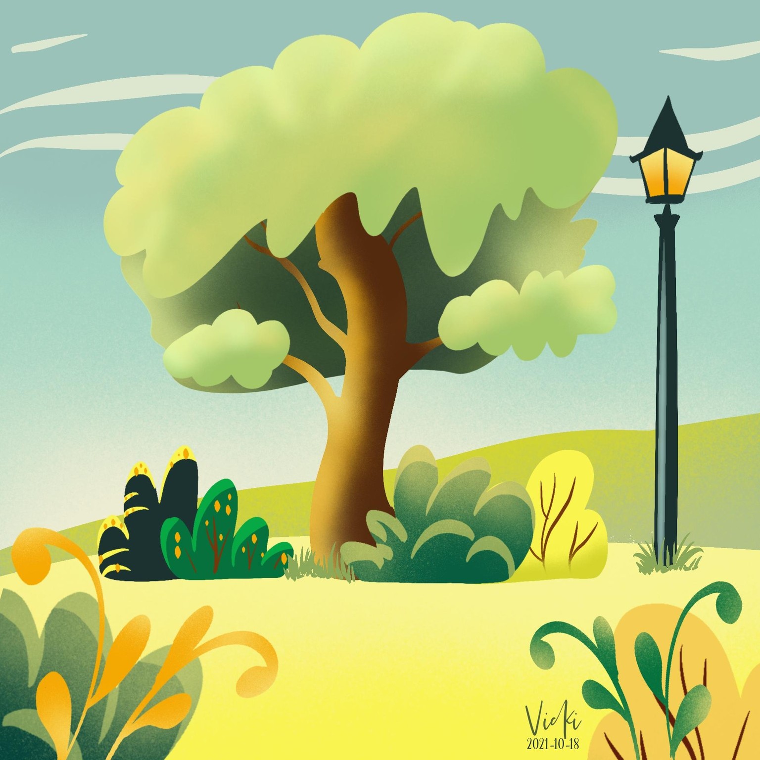 Basics of Landscape Creation - image 1 - student project