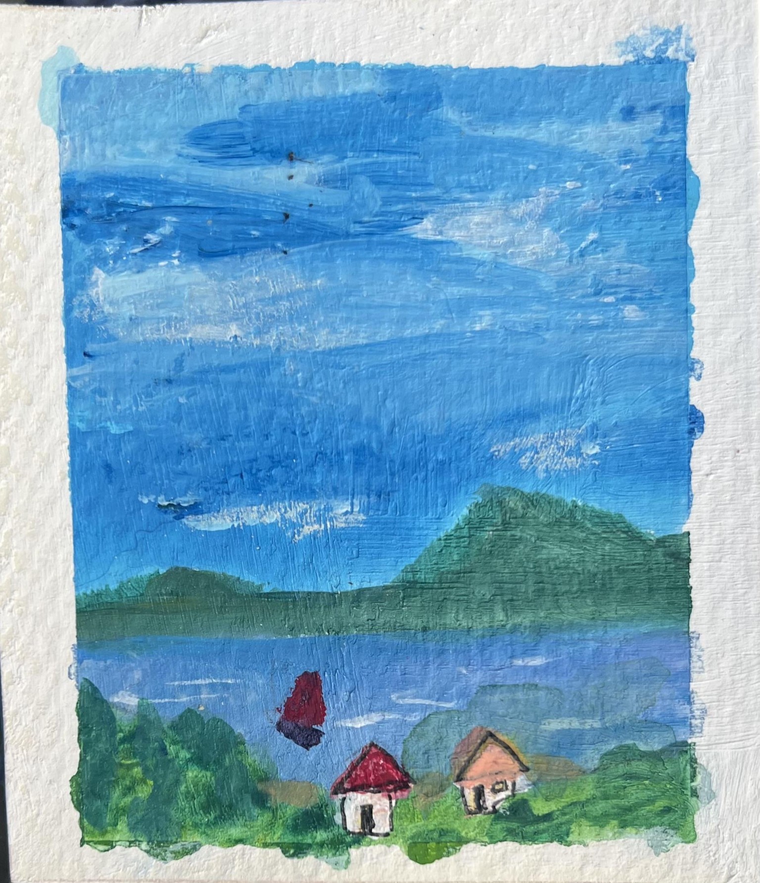 Mini boats and cottages - image 2 - student project