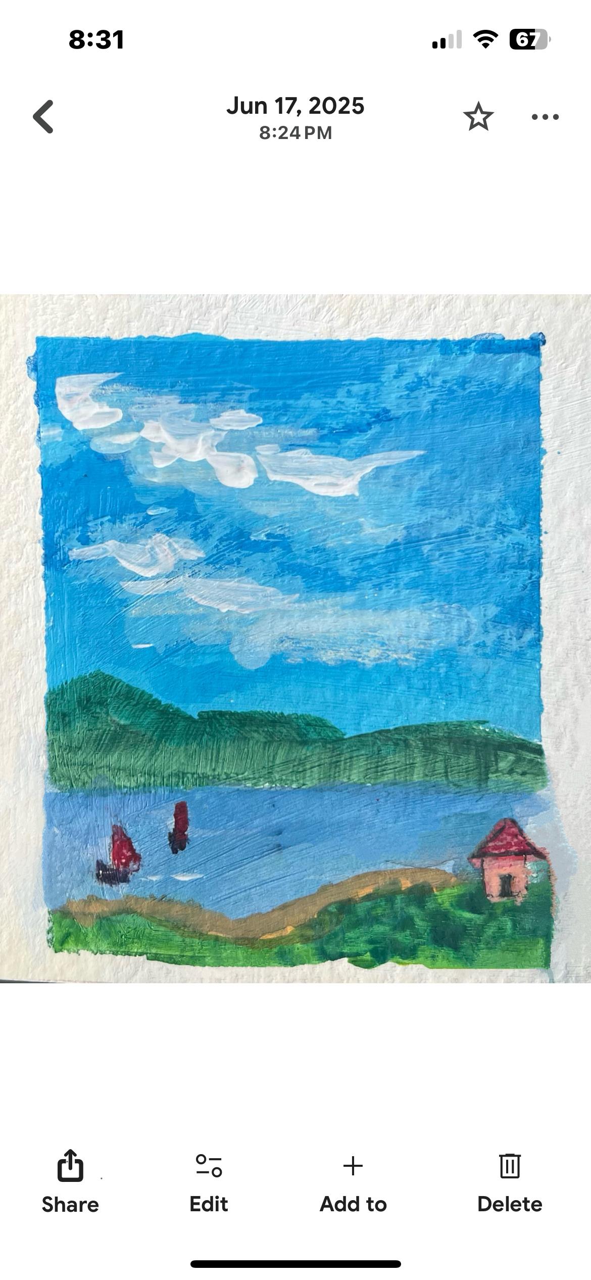 Mini boats and cottages - image 1 - student project