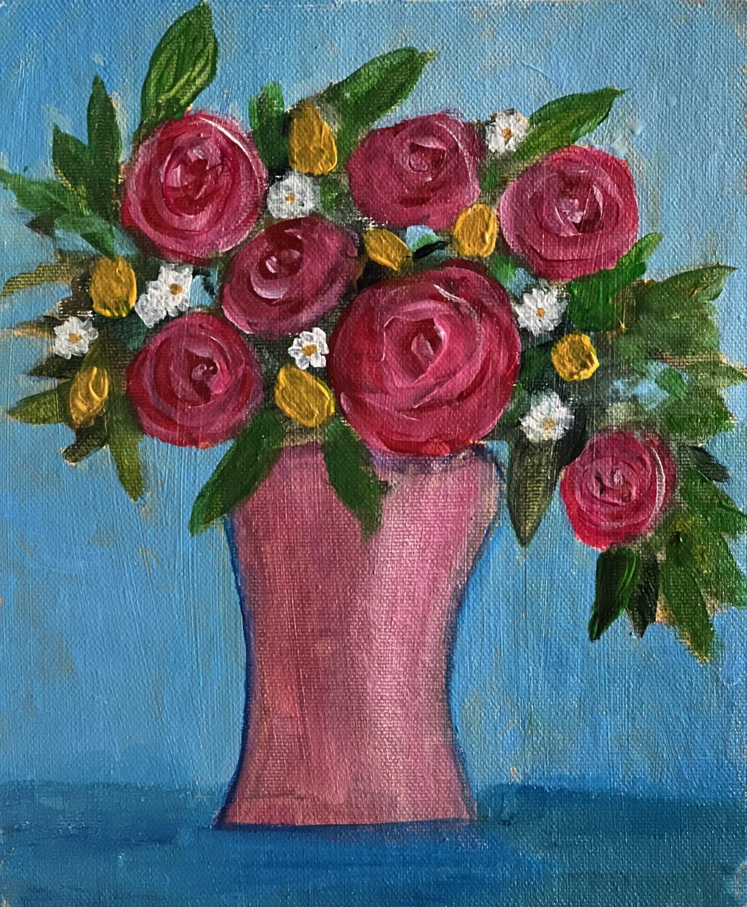 Acrylic on canvas board - image 1 - student project