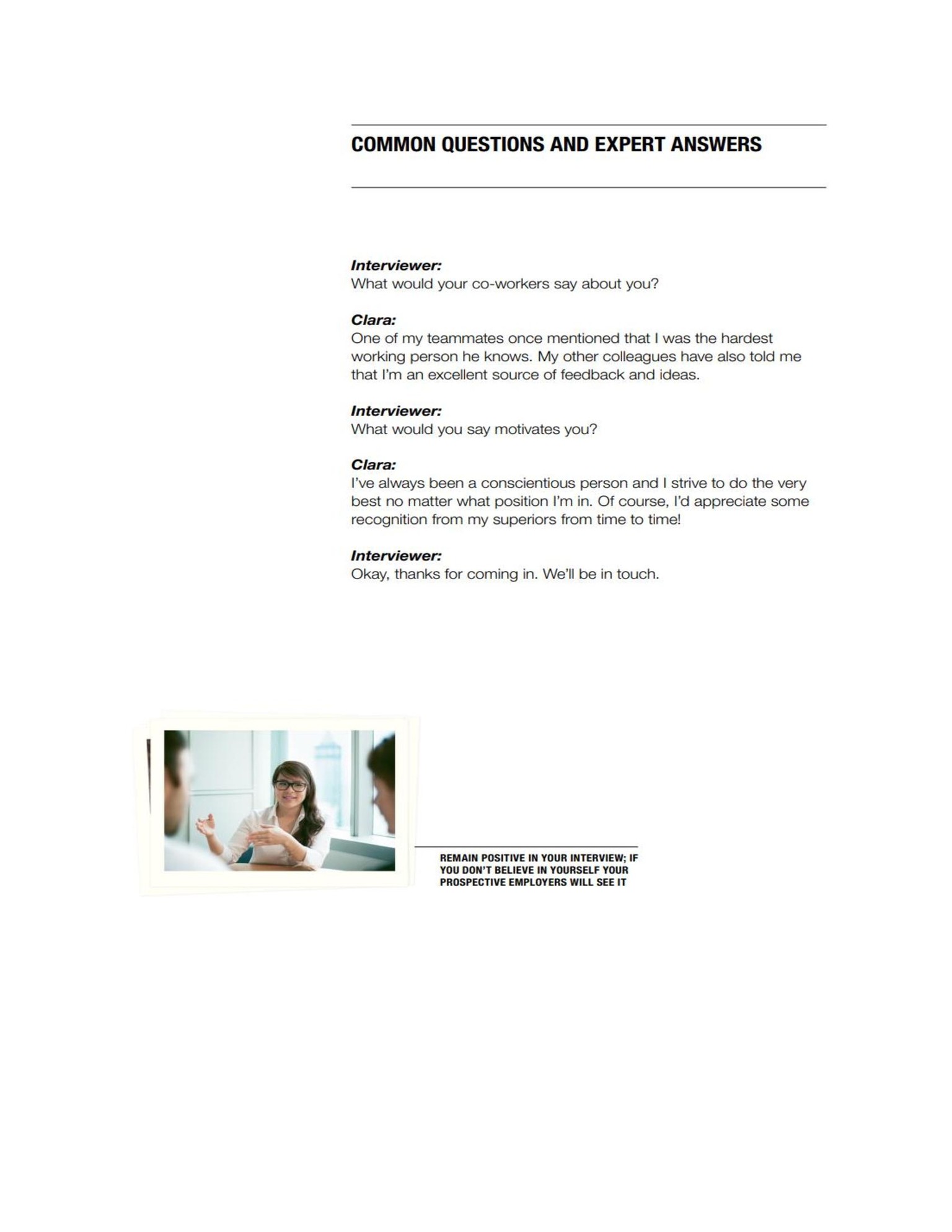 English Interview - image 3 - student project