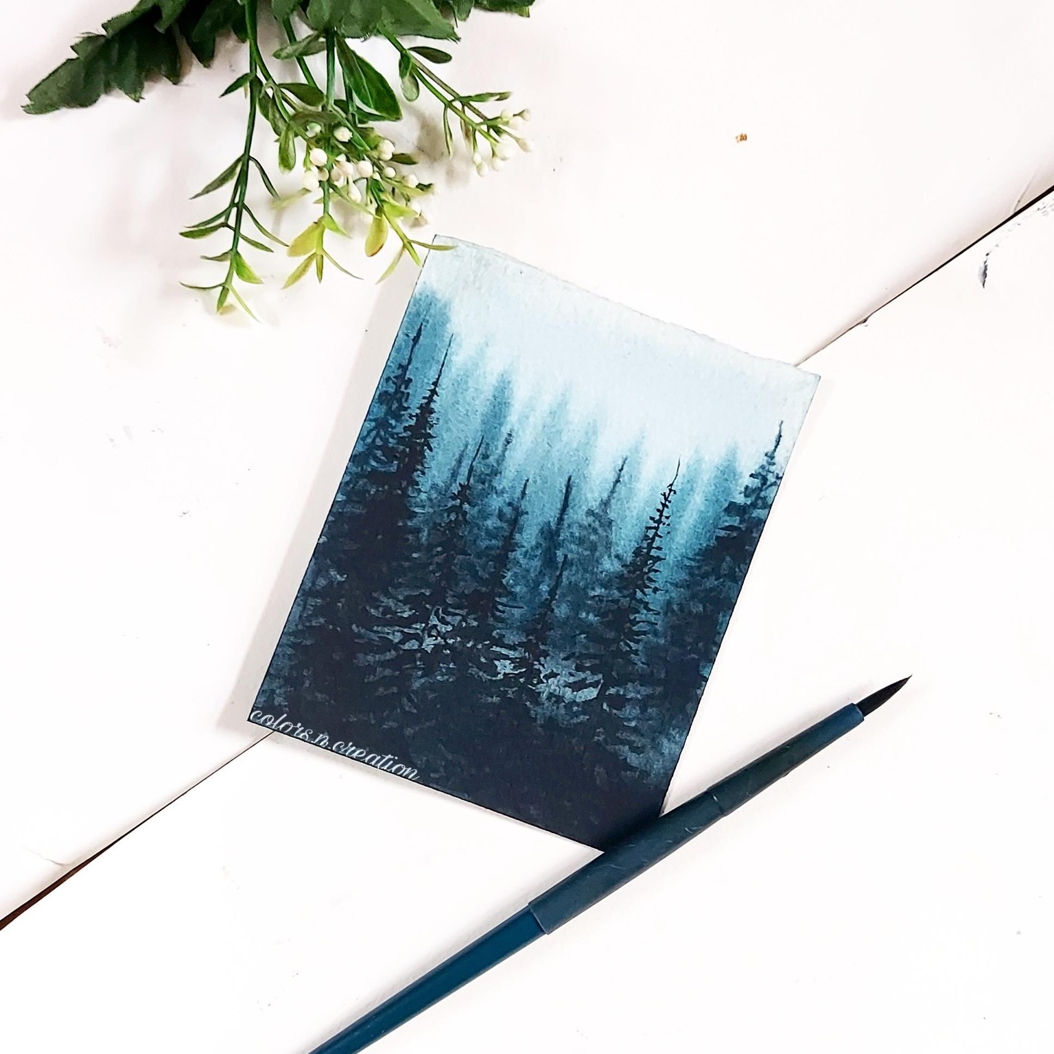 Misty pines - image 4 - student project