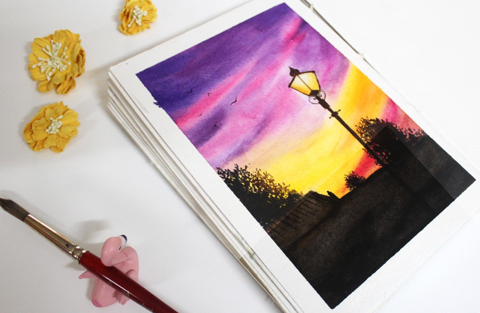 Sunset sky - image 20 - student project