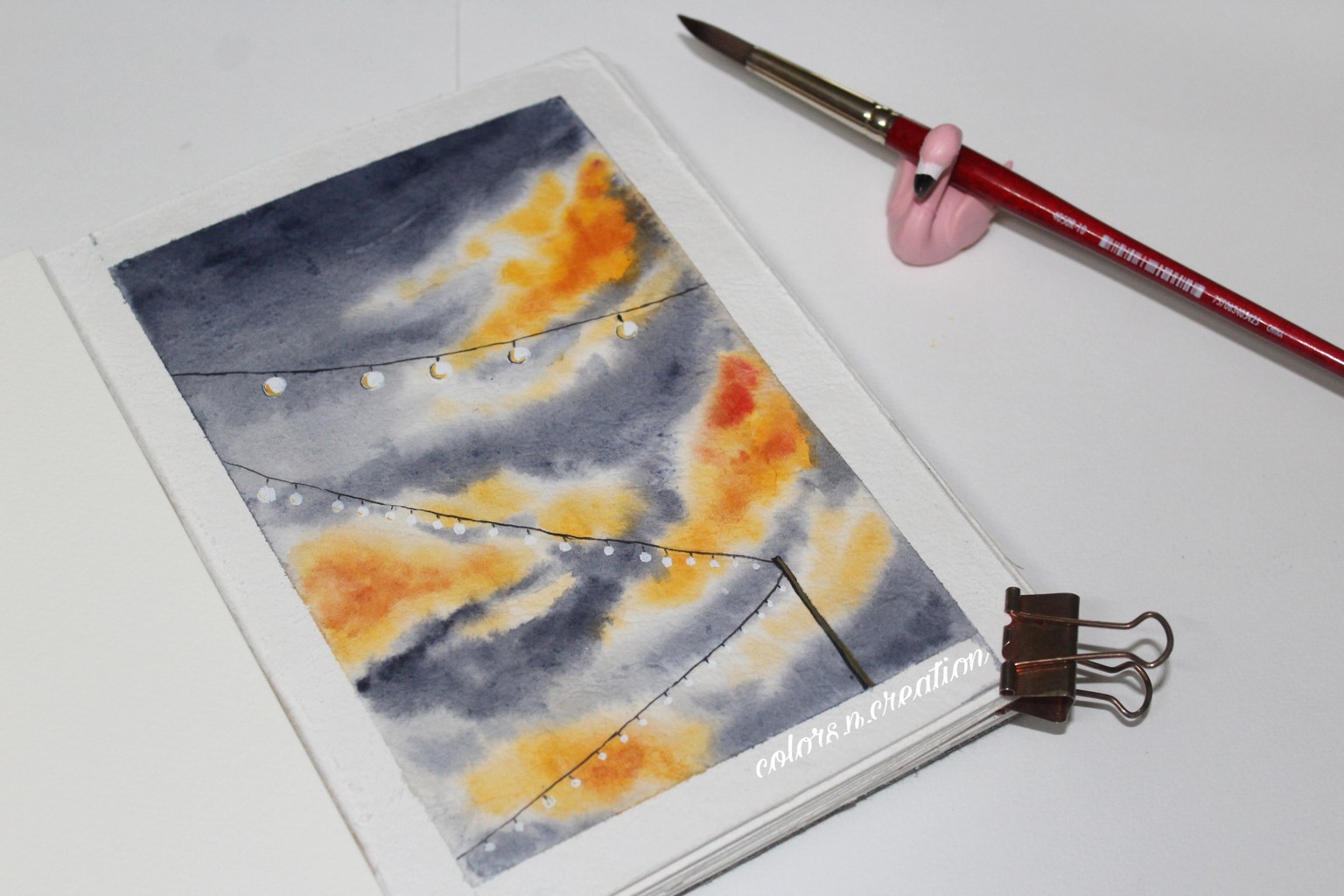Sunset sky - image 2 - student project