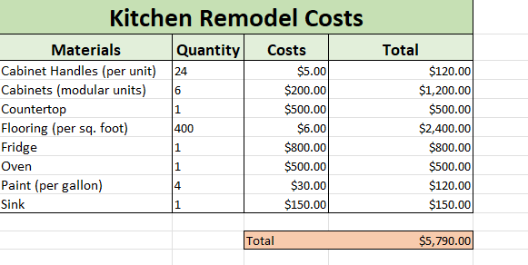 Kitchen Remodel - image 1 - student project