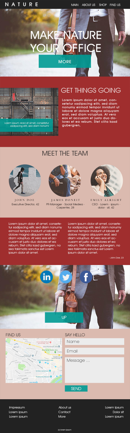 A fast Webpage - image 2 - student project