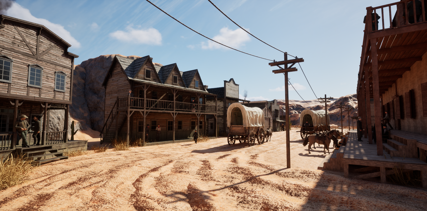 Old West Town - image 3 - student project