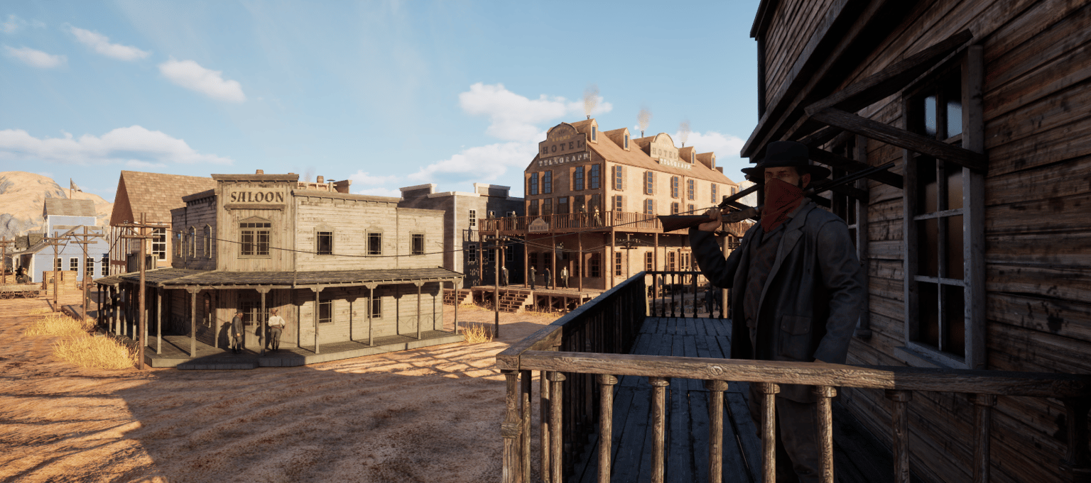 Old West Town - image 6 - student project