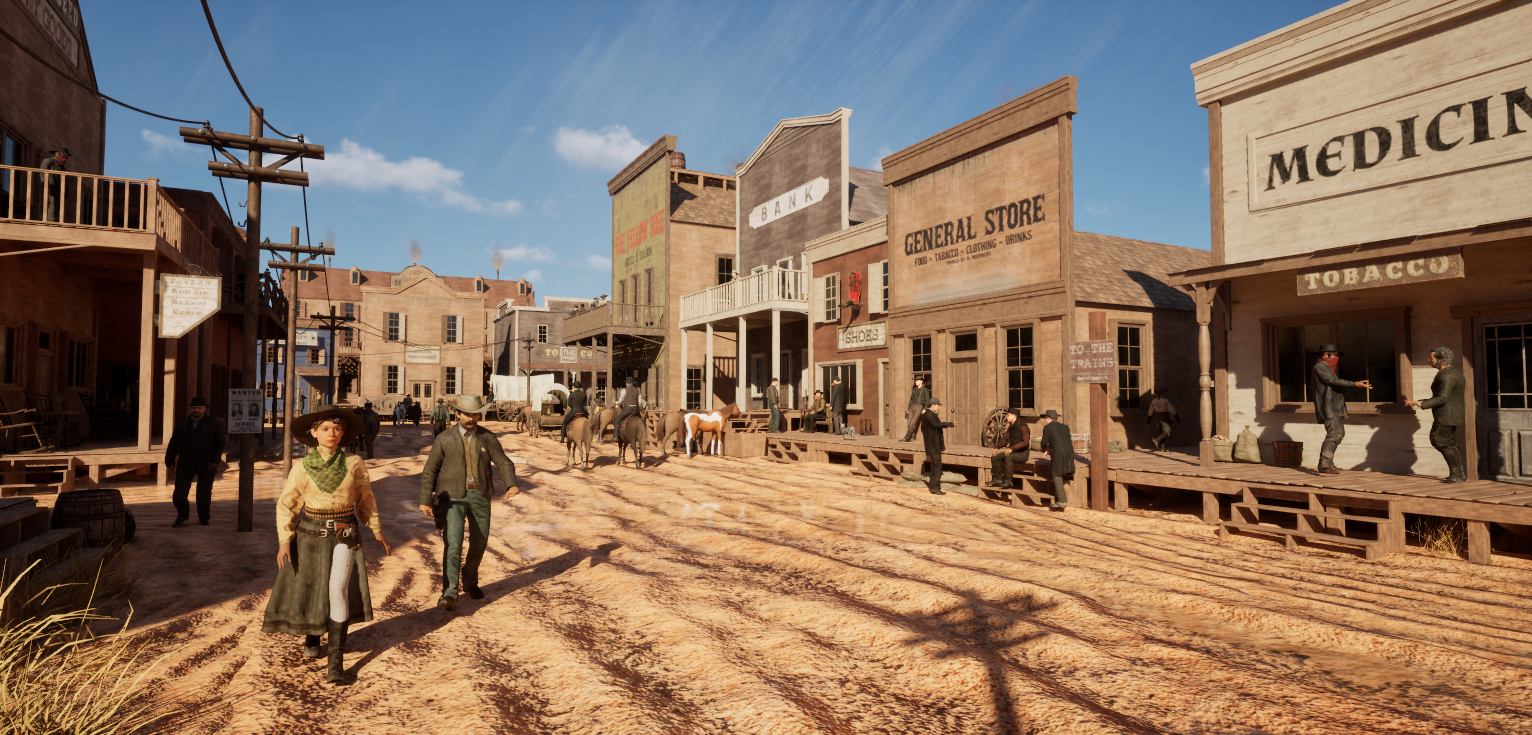 Old West Town - image 7 - student project
