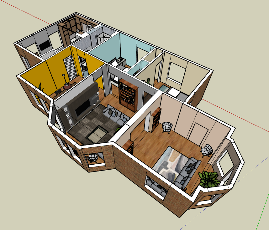 SketchUp Tutorial#2 - image 1 - student project