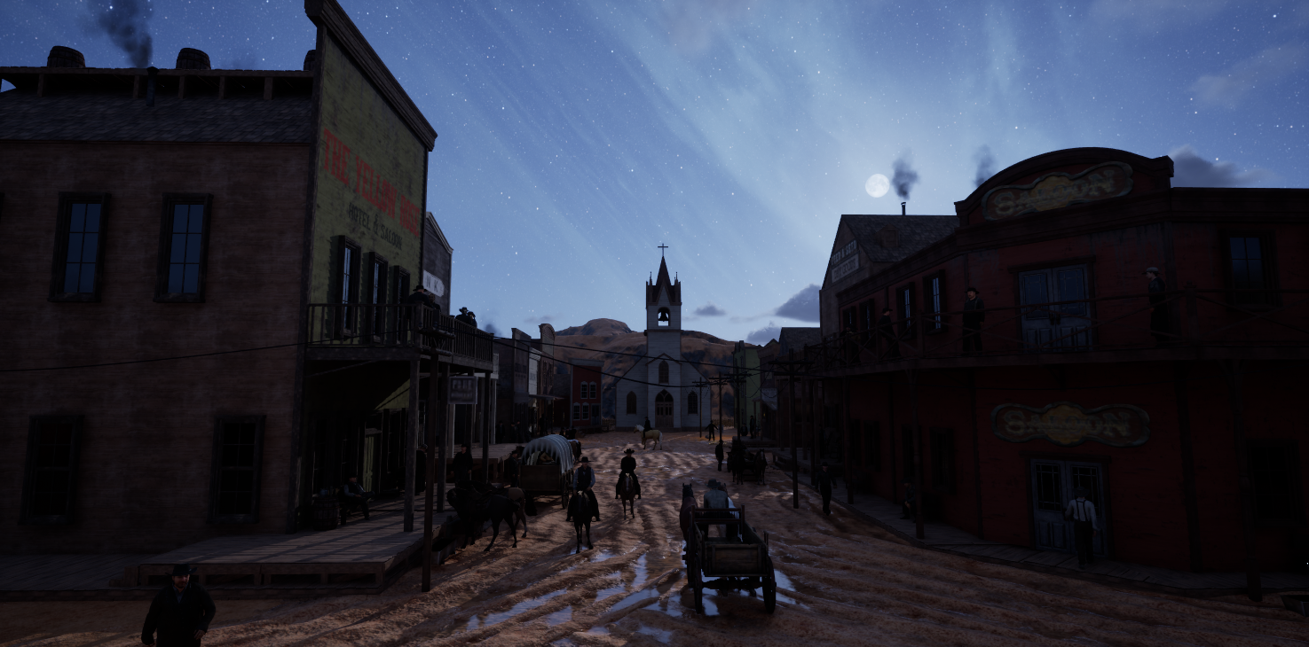 Old West Town - image 1 - student project