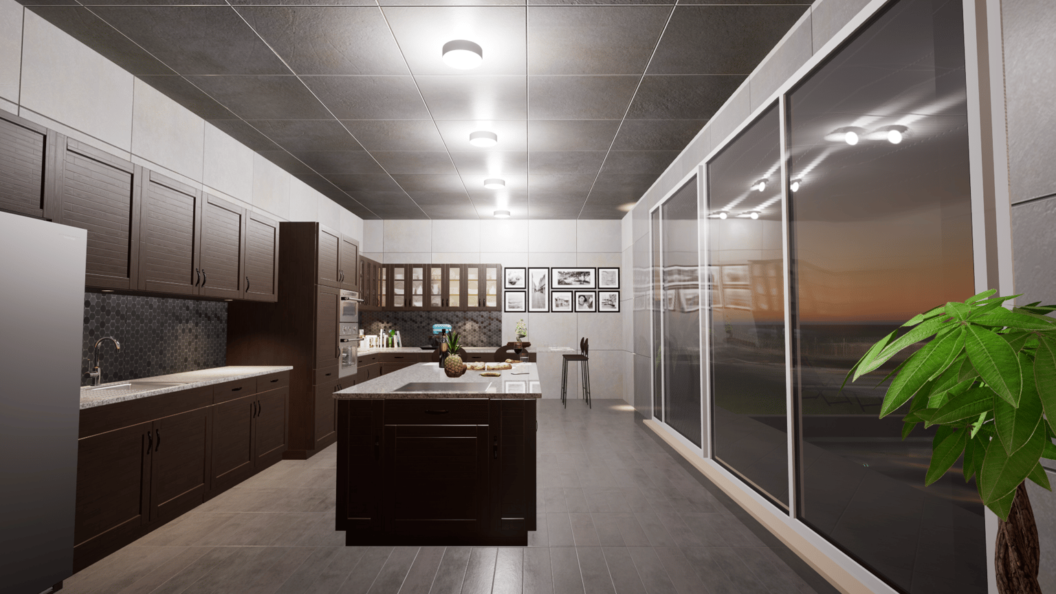 Modern Home Twinmotion Render - image 2 - student project