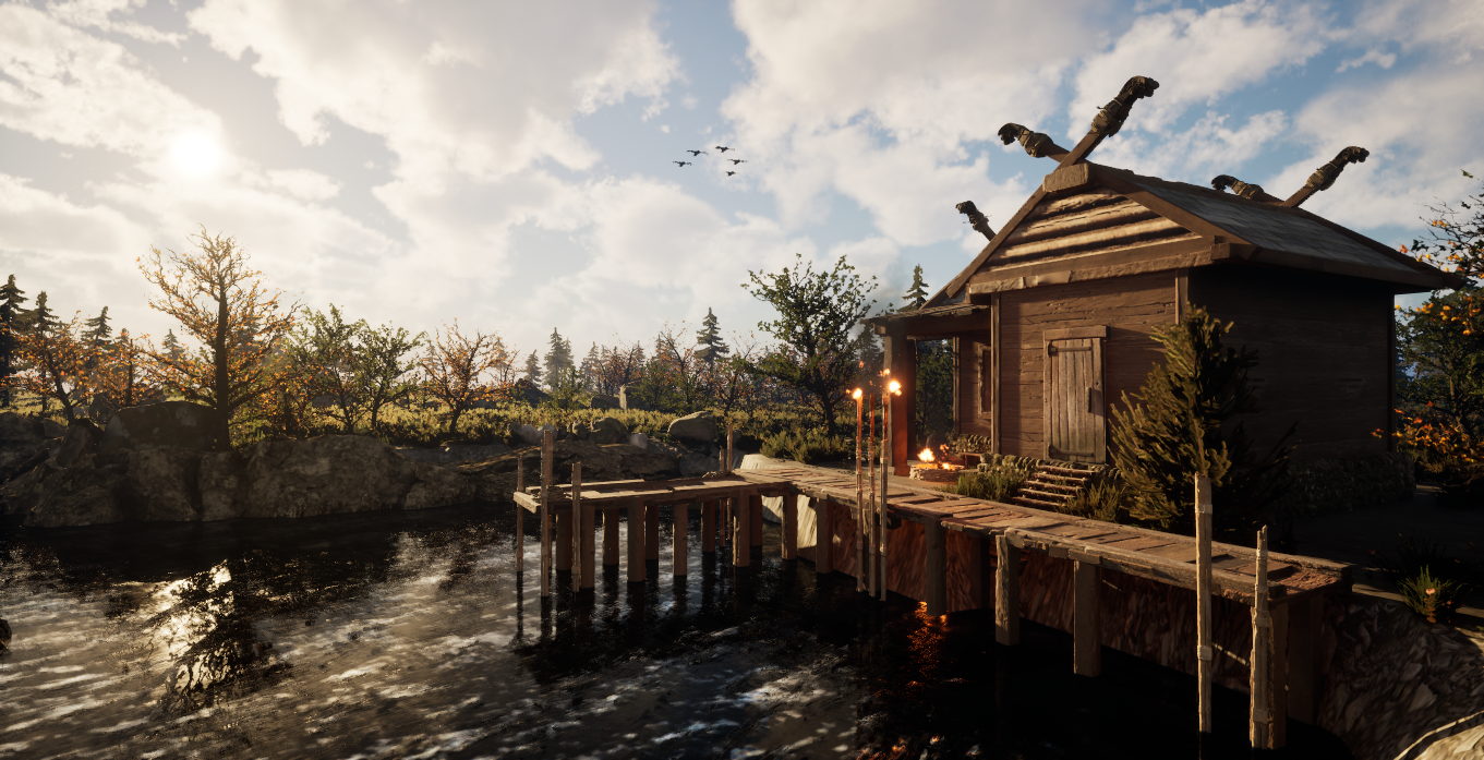 Riverside Fishing Cabin - image 5 - student project