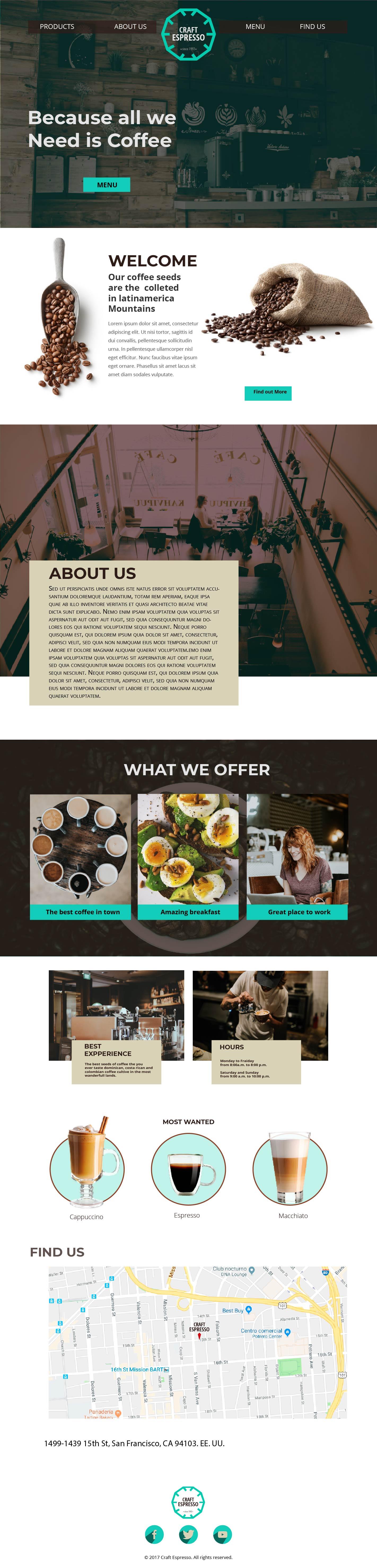 Craft Espresso - image 3 - student project