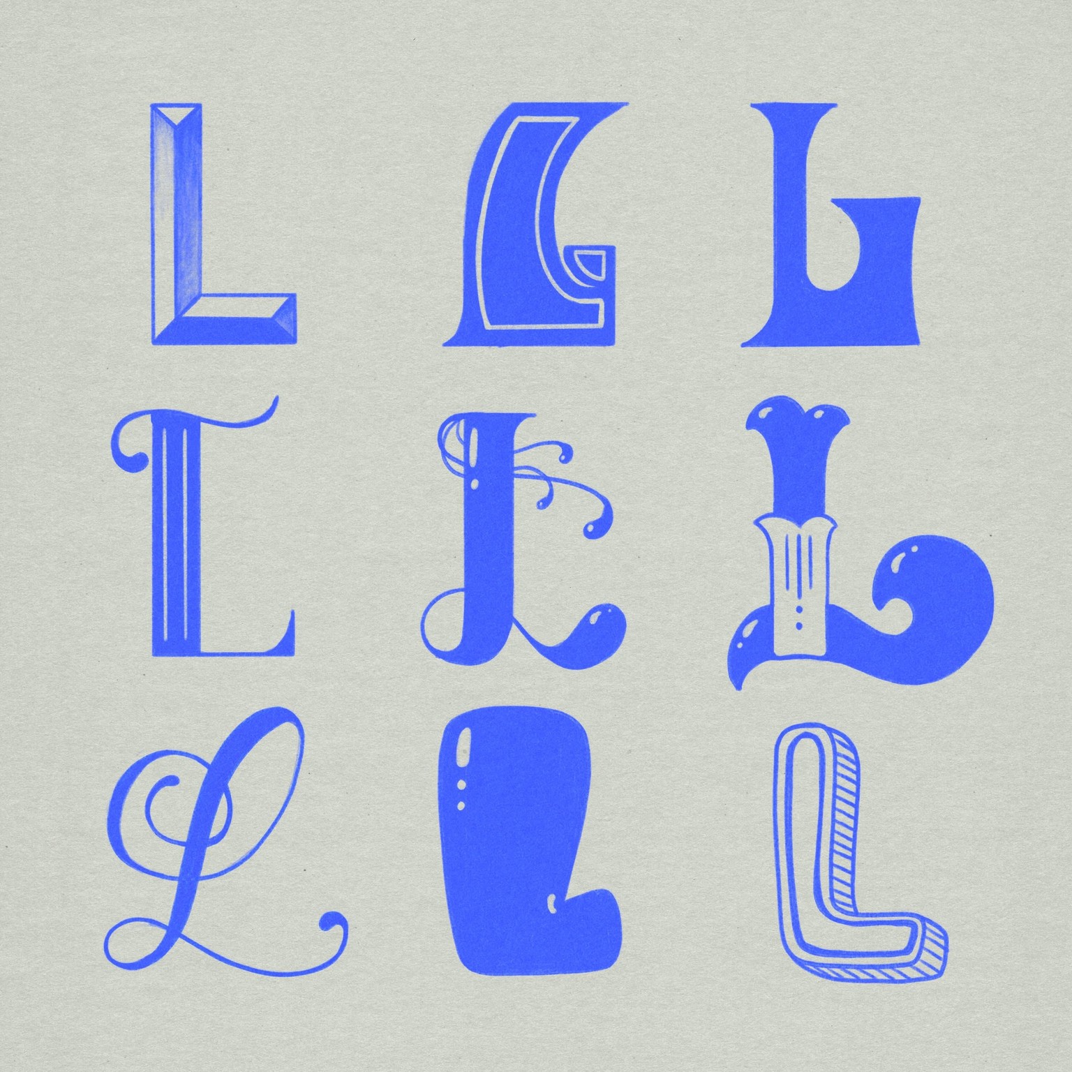 Lettering Style Variations (WIP) - image 12 - student project