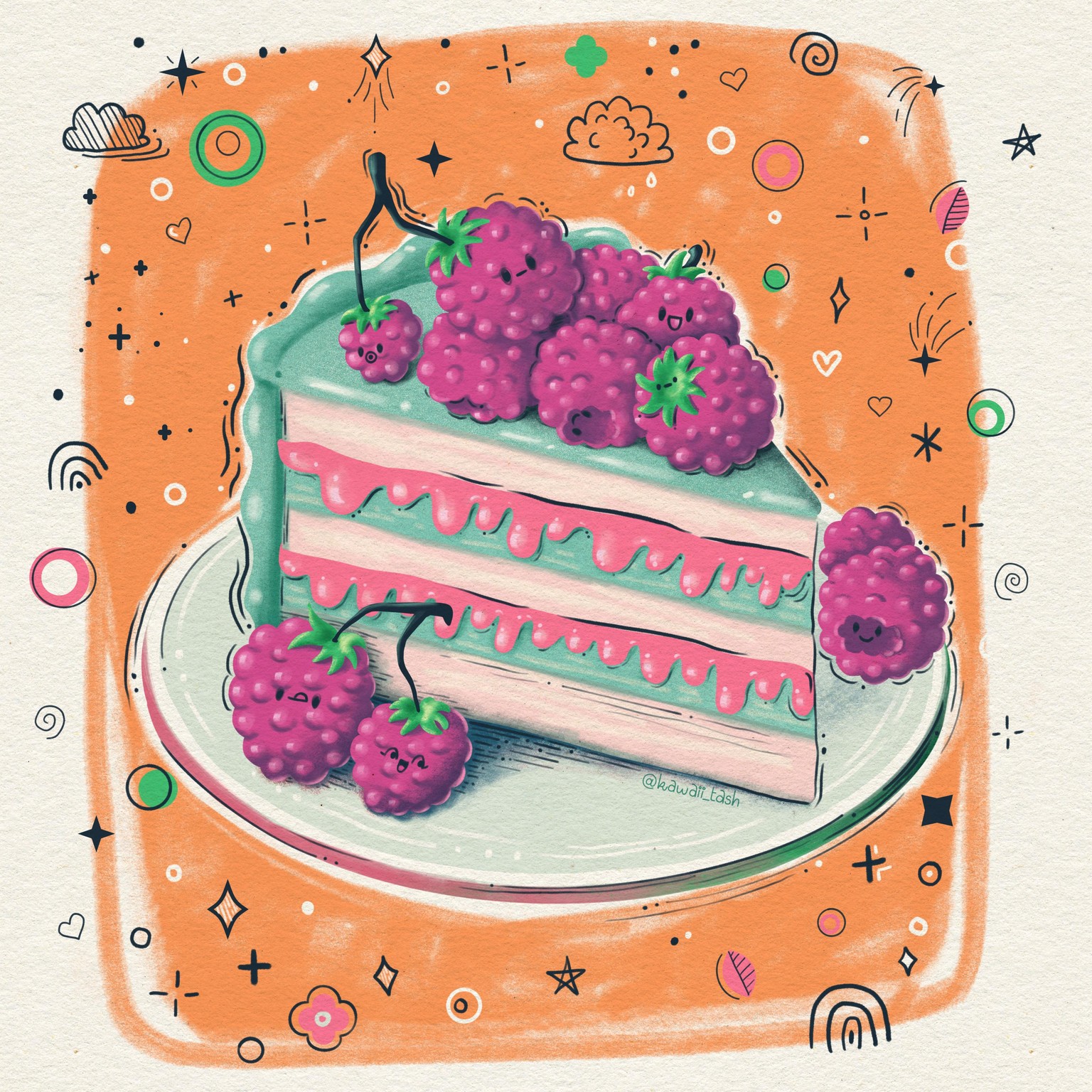 Kawaii Style Illustrations - image 4 - student project