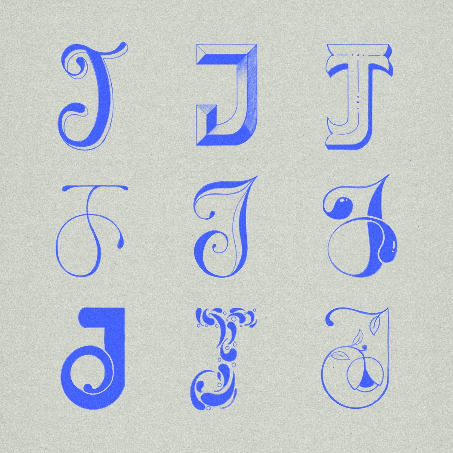 Lettering Style Variations (WIP) - image 10 - student project