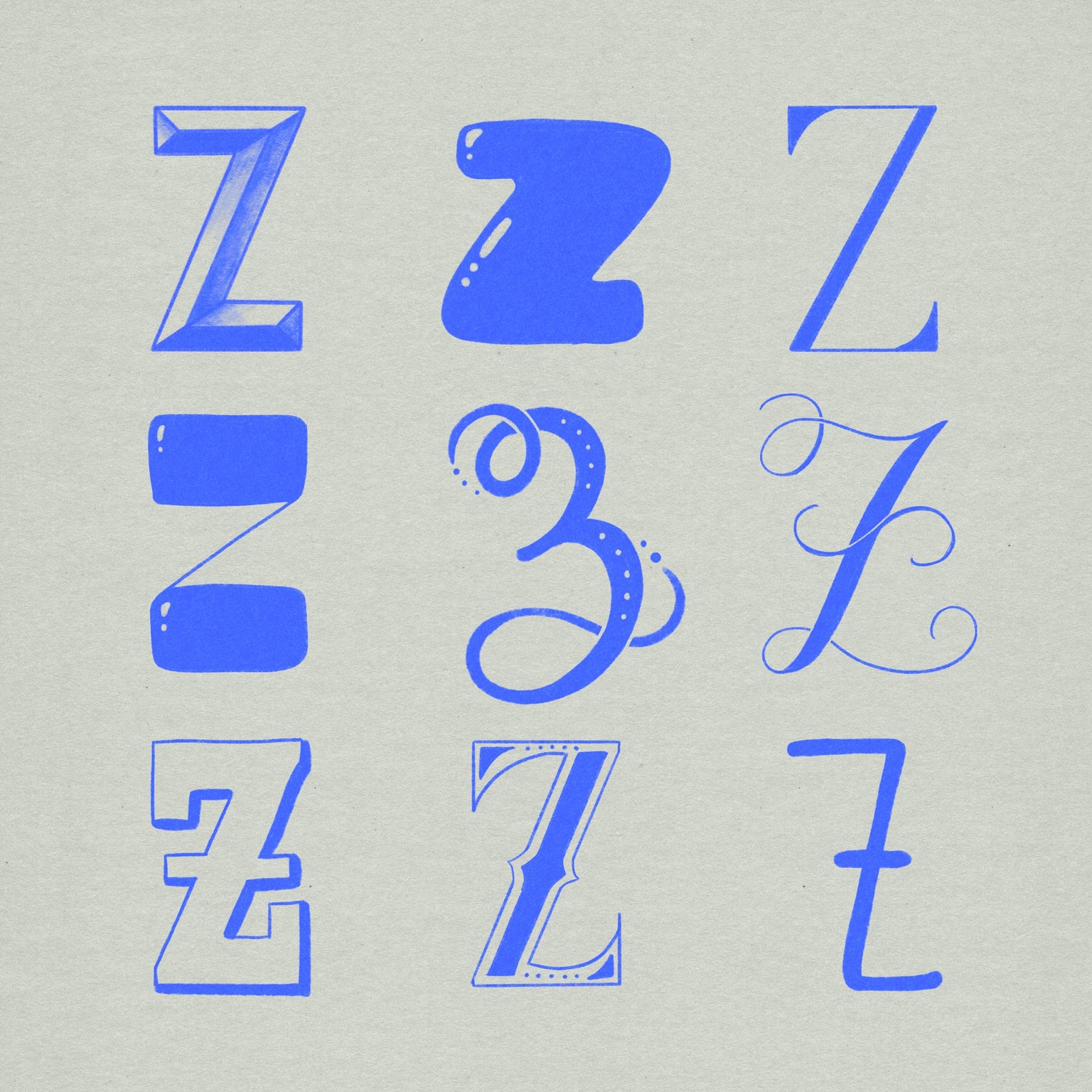 Lettering Style Variations (WIP) - image 26 - student project