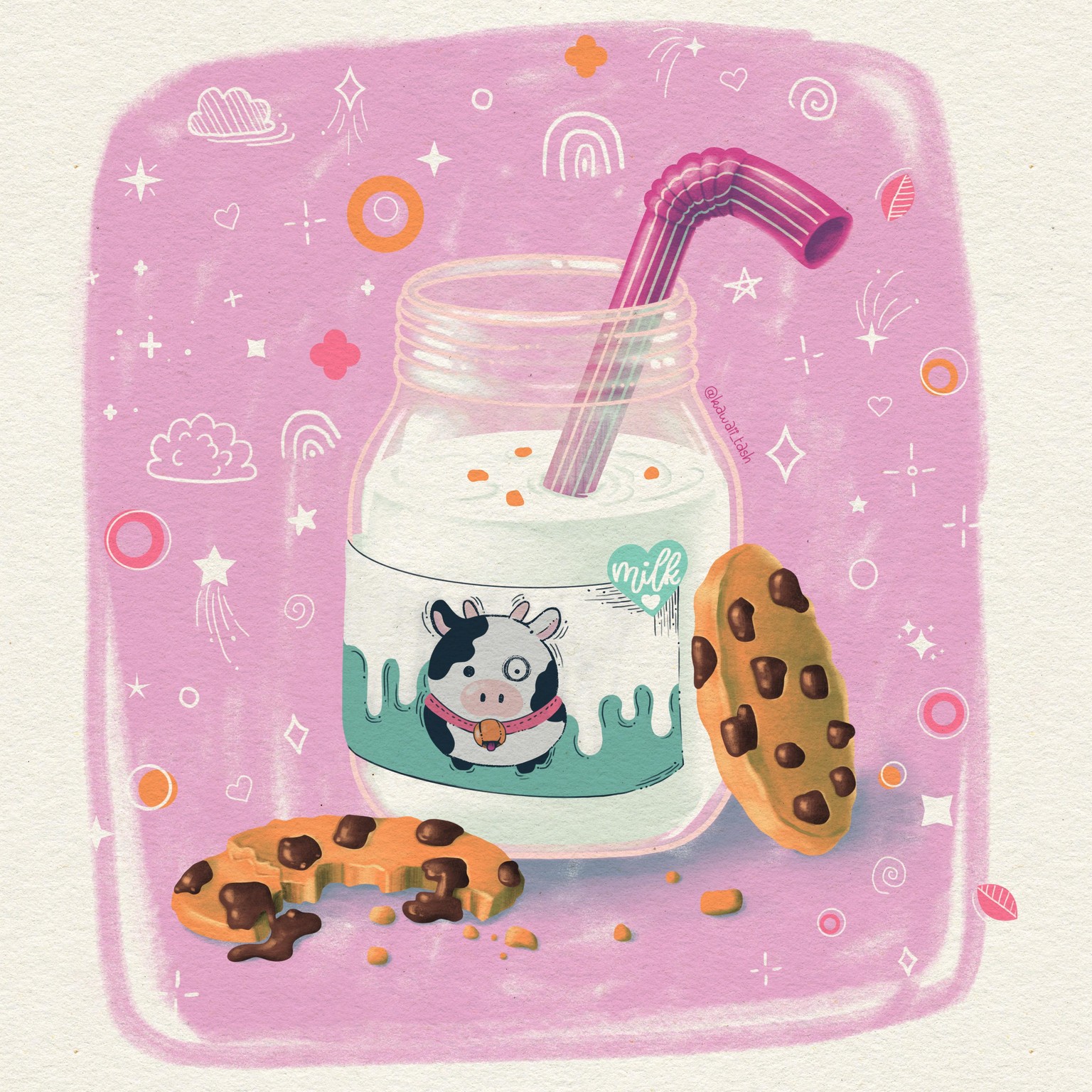 Kawaii Style Illustrations - image 2 - student project