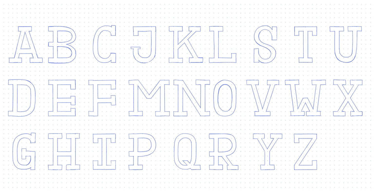 Tea Time Lettering - image 3 - student project
