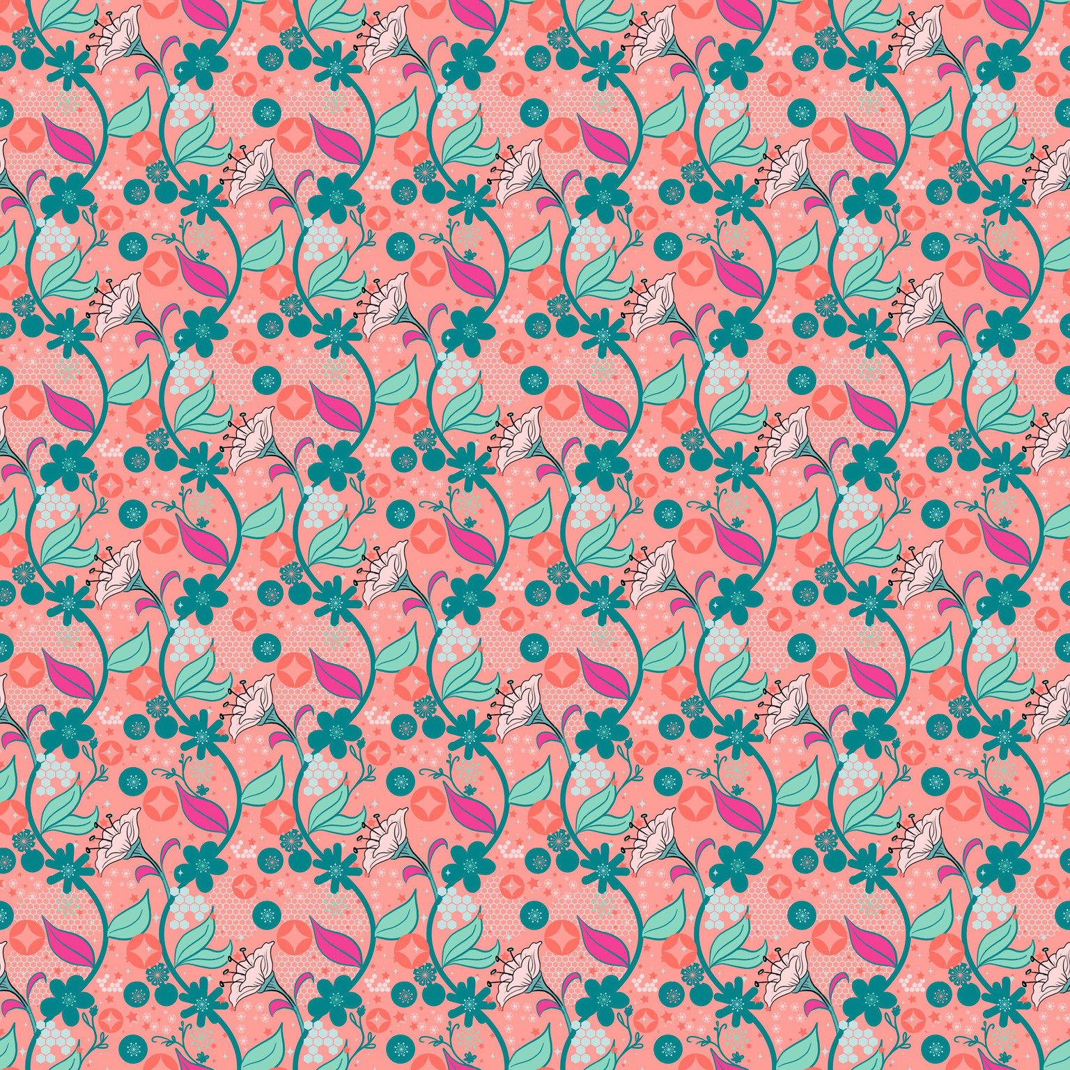 Advanced Seamless Repeat Patterns - image 10 - student project