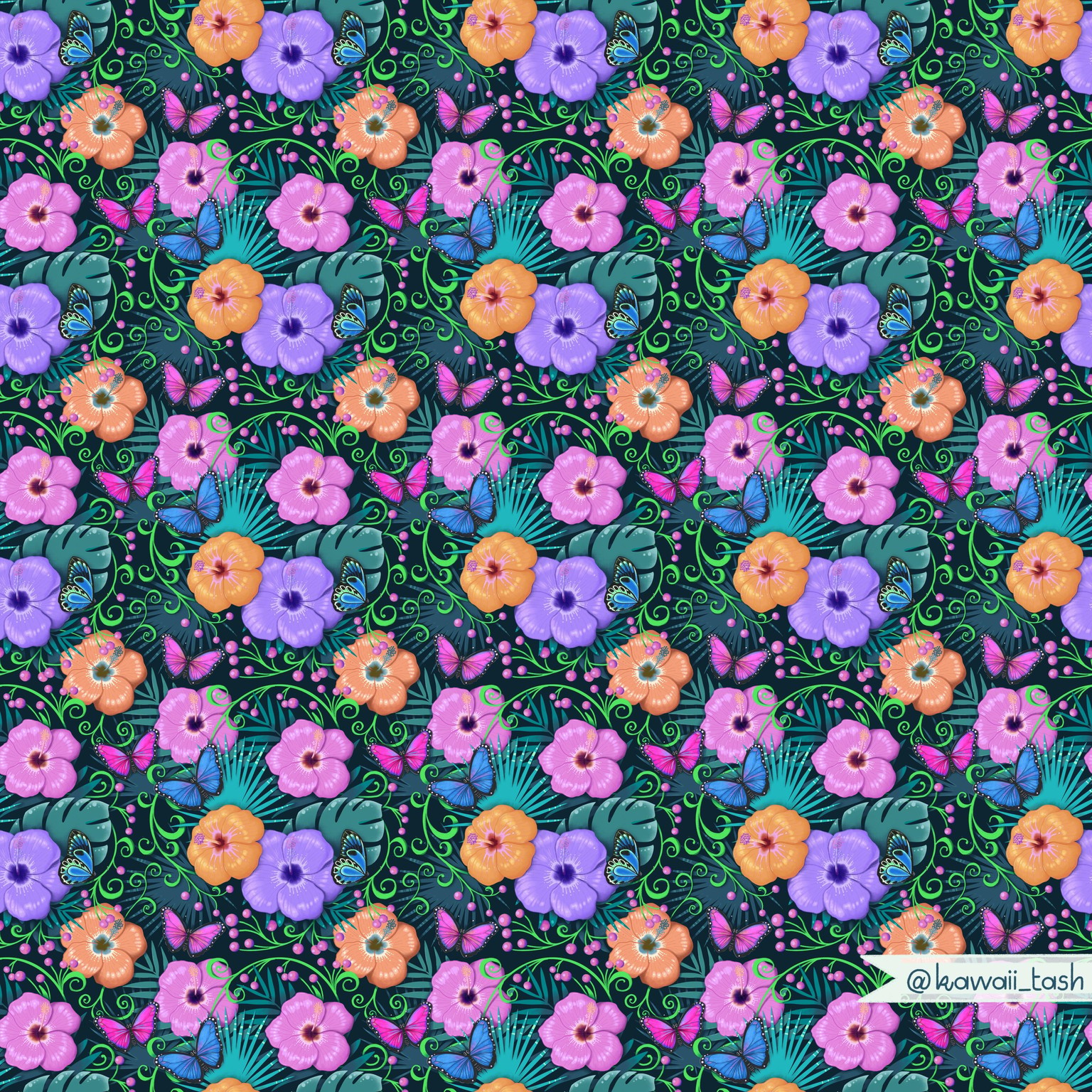 Advanced Seamless Repeat Patterns - image 2 - student project