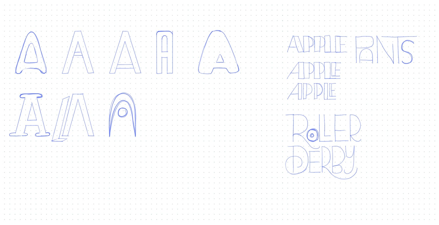 Tea Time Lettering - image 5 - student project