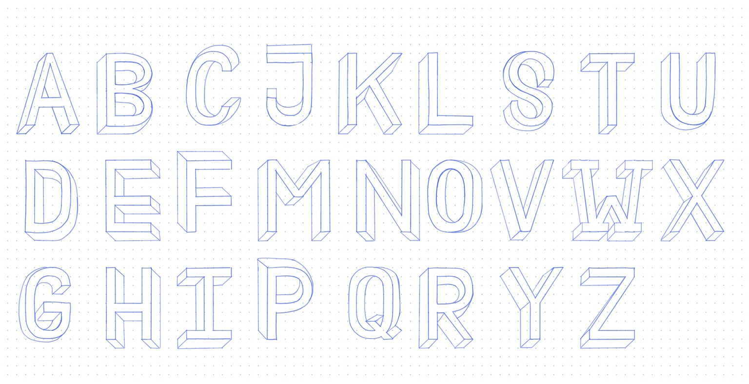 Tea Time Lettering - image 4 - student project