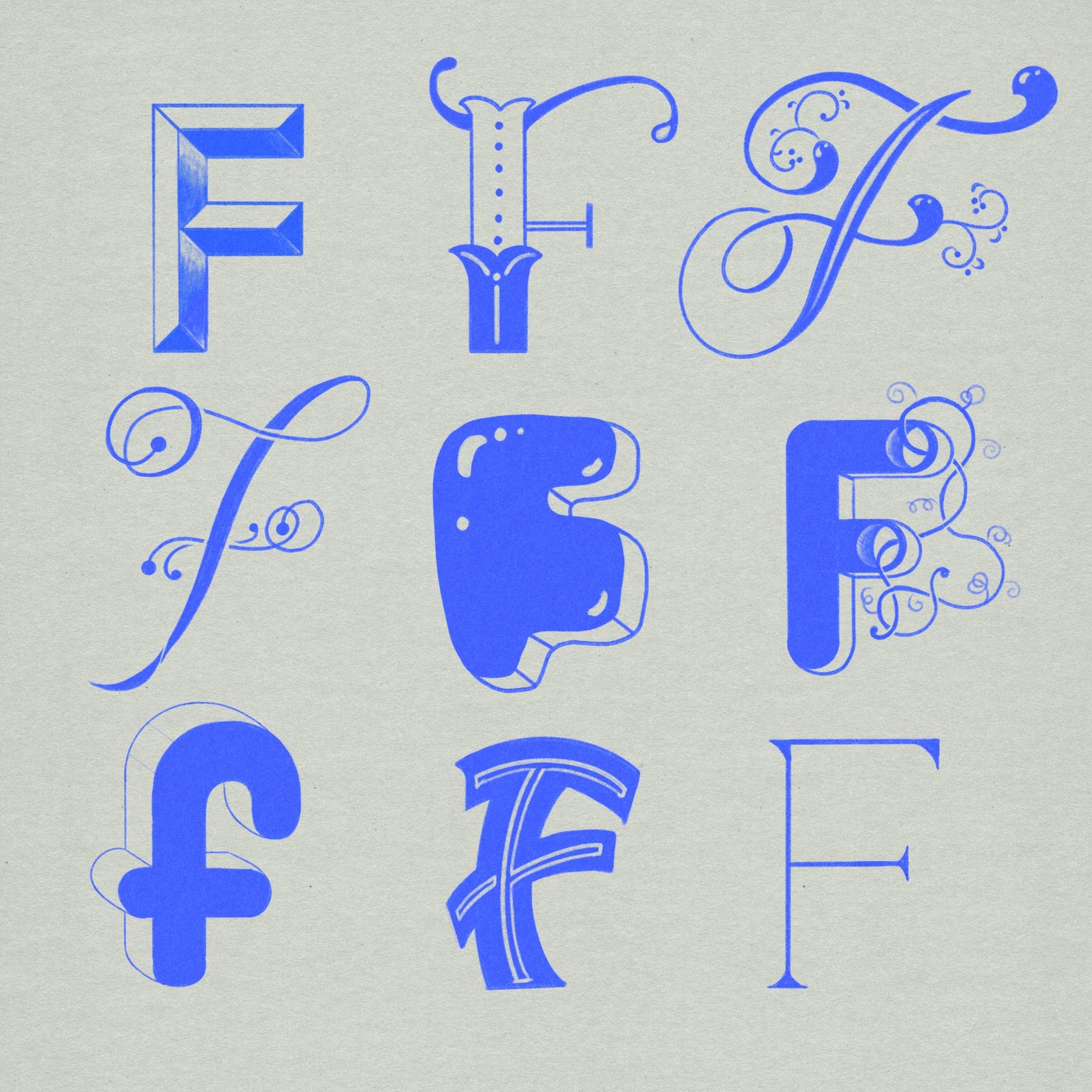 Lettering Style Variations (WIP) - image 6 - student project