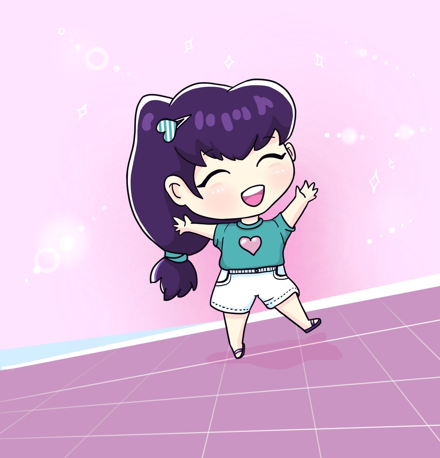 Purple Chibi - image 2 - student project