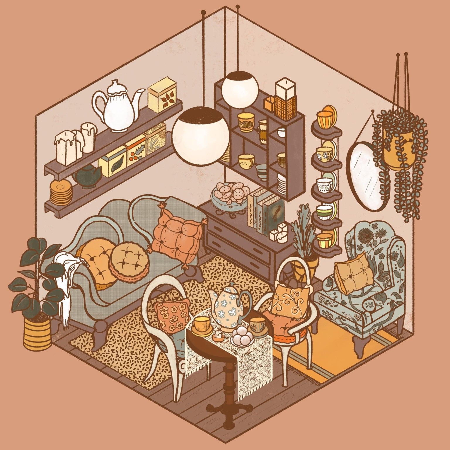 Cozy Tea Shop - image 8 - student project