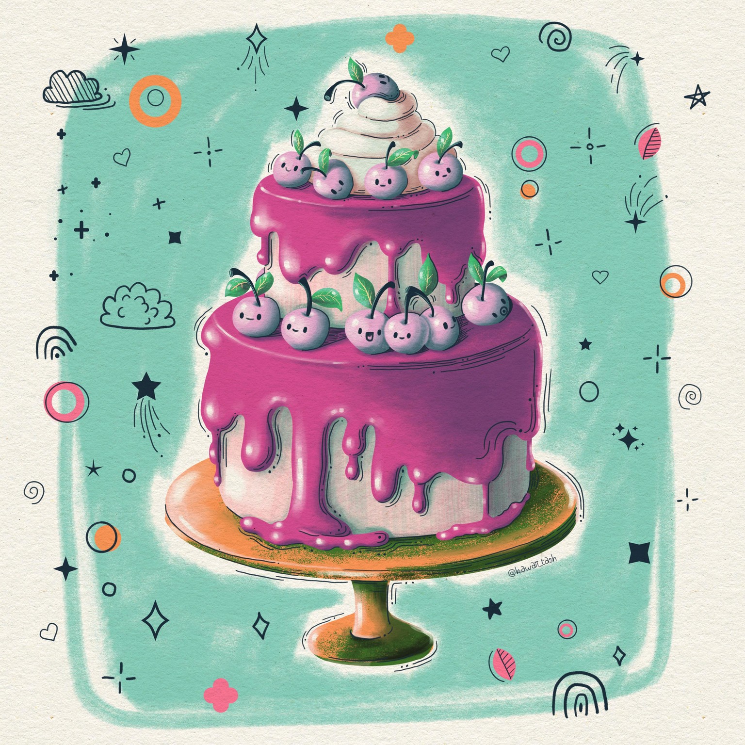 Kawaii Style Illustrations - image 3 - student project