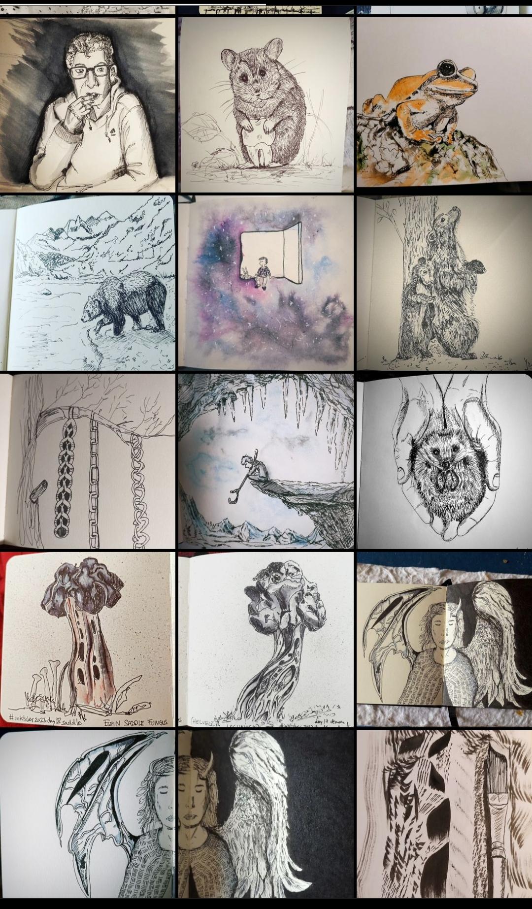 Inktober2023 - image 2 - student project