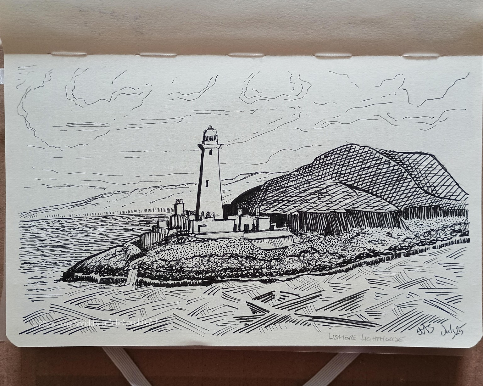 Pen and Ink Sketches - Lighthouses - image 2 - student project