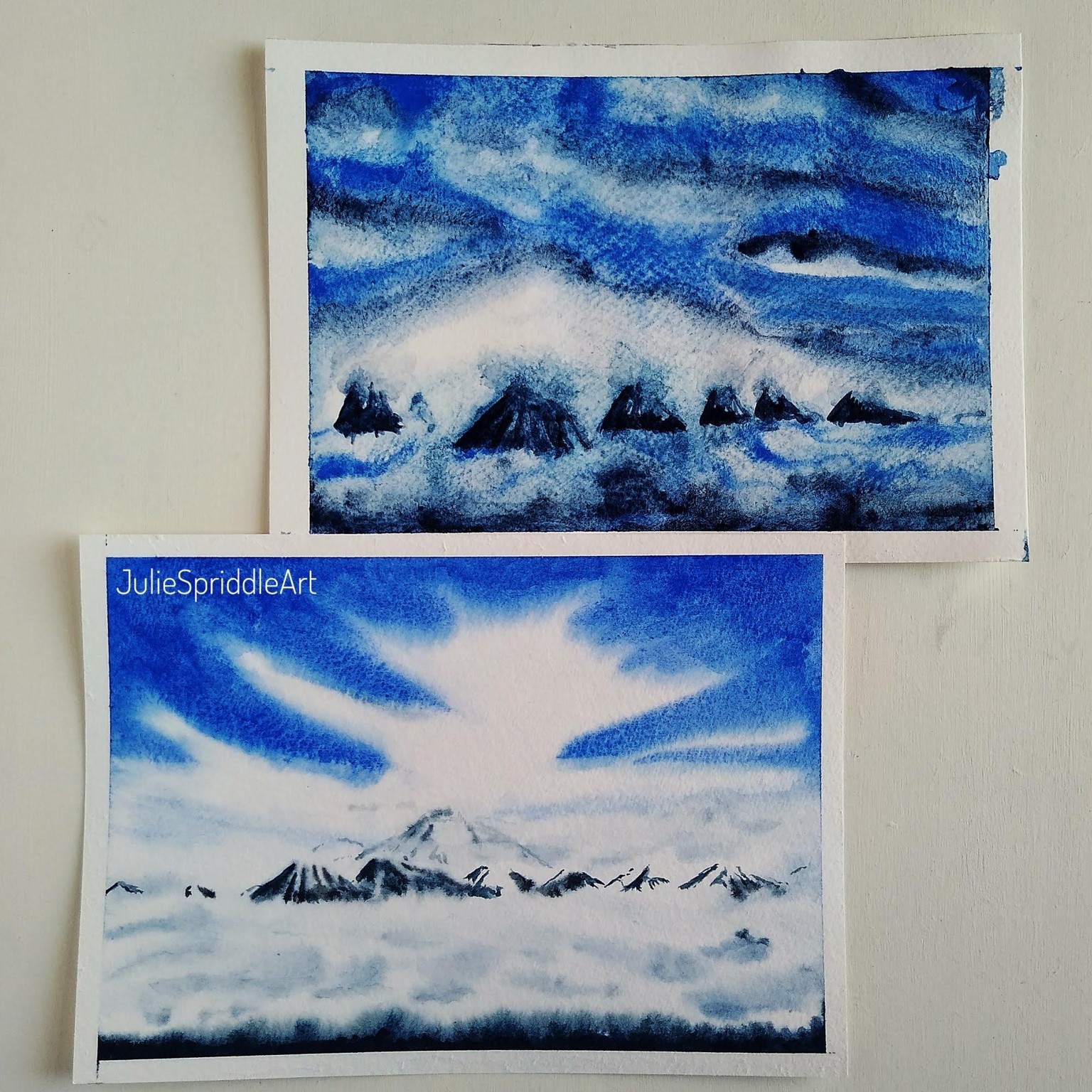 Watercolour Skies - image 1 - student project