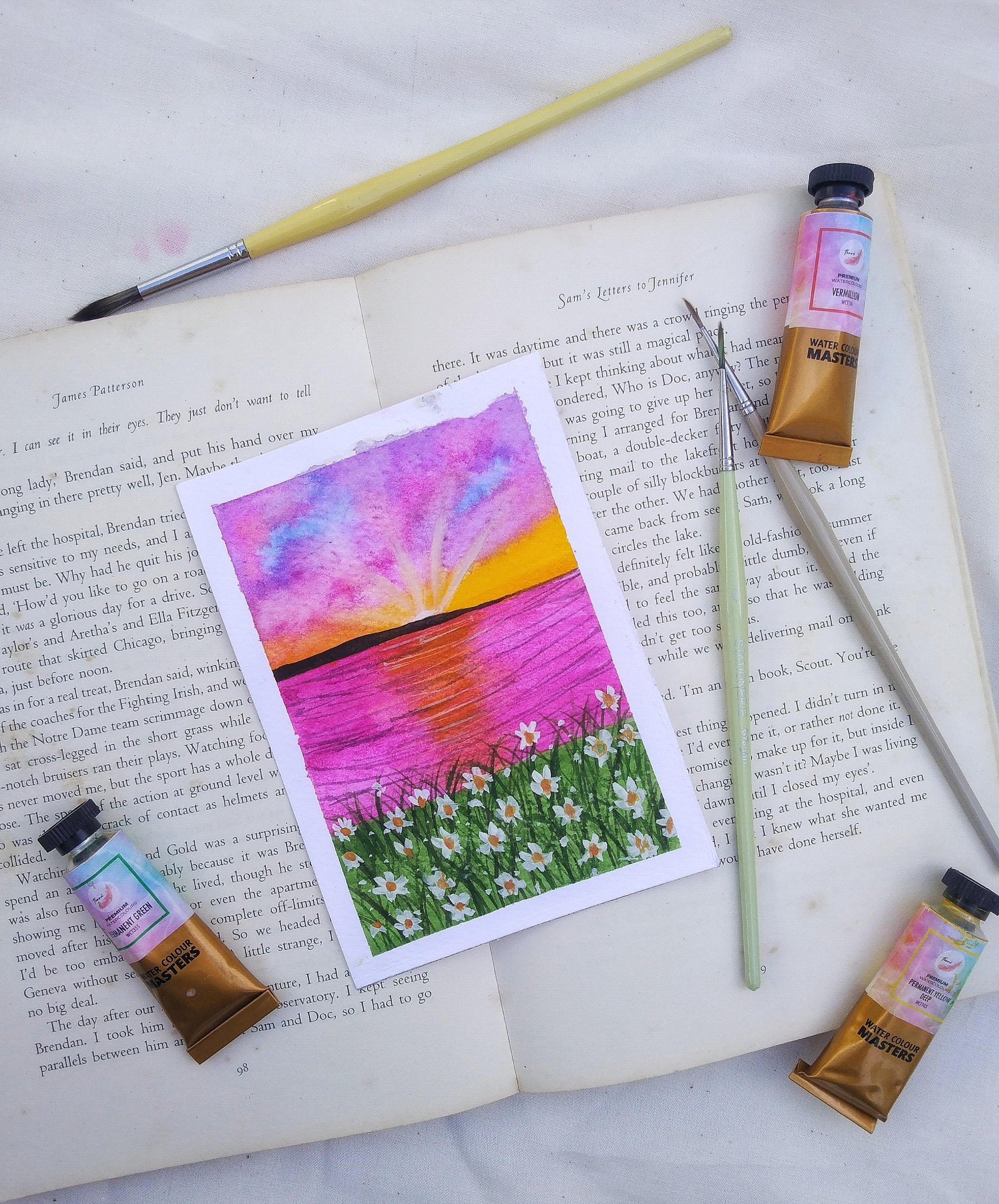 Watercolor meadows - image 4 - student project