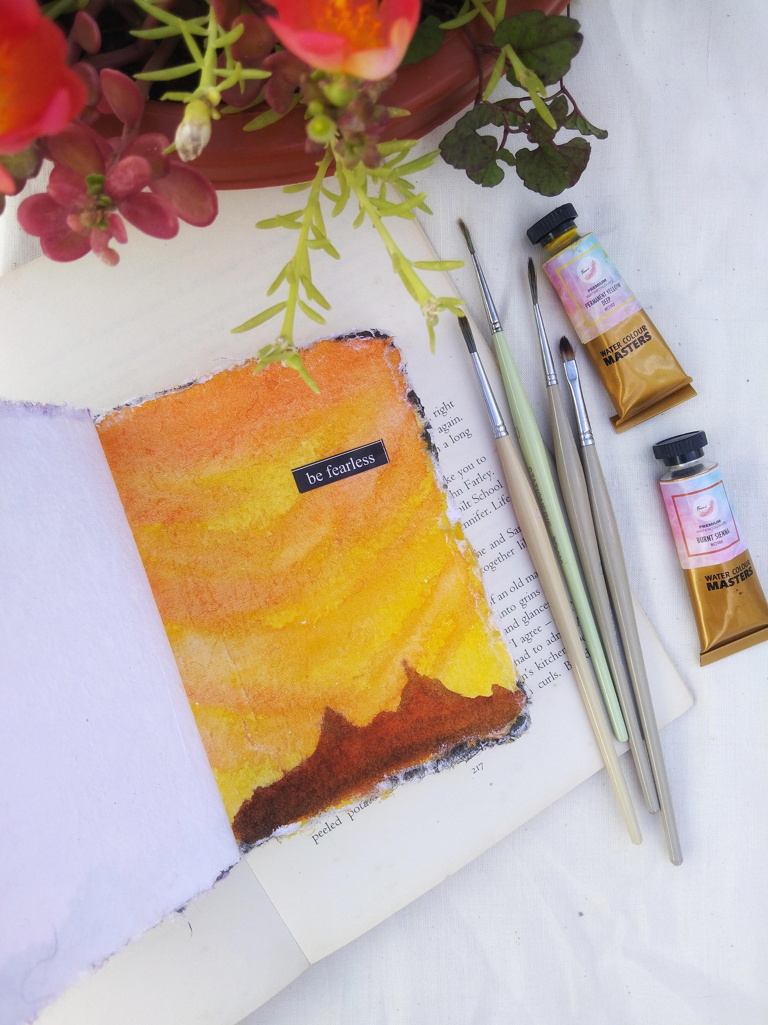 Watercolor skies - image 3 - student project