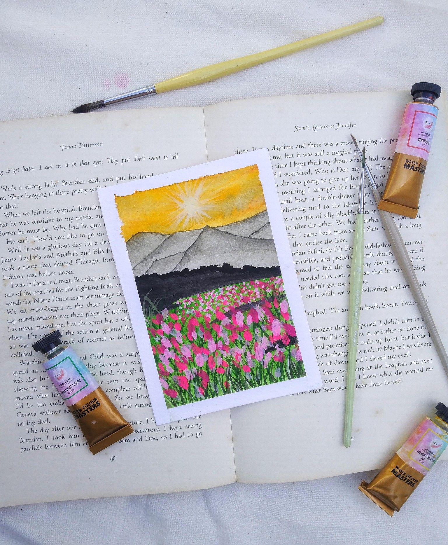 Watercolor meadows - image 5 - student project
